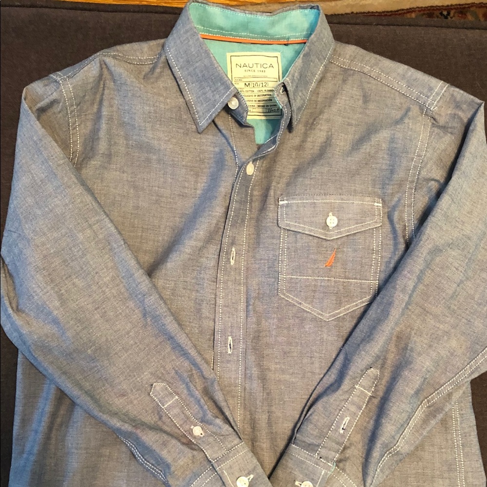 Nautica Boy’s dress shirt - Picture 1 of 3
